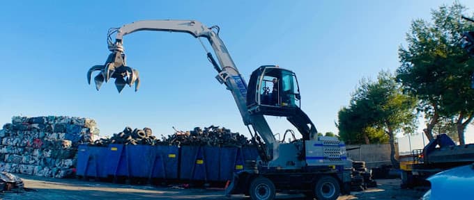 Recupero e movimentazione dei materiali ferrosi